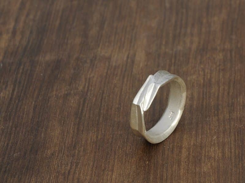 silver flax ring